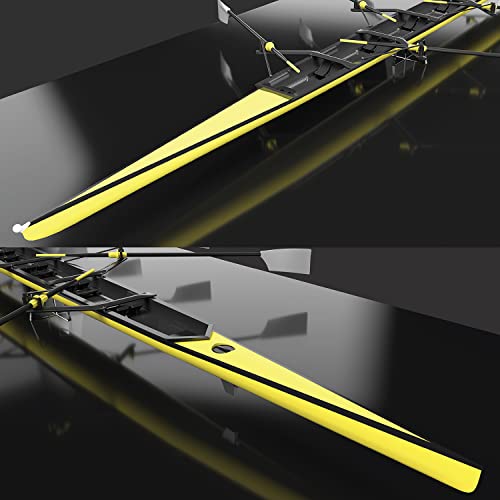 Axvue 1:50 Scale Rowing 8+ Alloy Model,a Birthday Present,Club Gifts,Souvenirs for Large-Scale competitions, Simulation Rowing Model