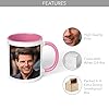 Print Maniacs Tom Cruise Mug Gift Christmas Birthday Funny Celebrity Coffee Tea Present Gift for Him Her (Pink Fill) #3