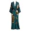 Peony & Butterfly - Vintage Teal