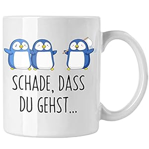 Trendation – Jobwechsel Tasse Geschenk Kollegin Kollege Abschied Lustig Abschiedsgeschenk Sprüche Neuer Job Schade Dass…