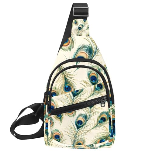 Mochila cruzada cómoda que no rebota para entrenar y caminar sin dolor