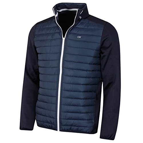 Veste légère CK Hybrid Insulate Calvin Klein protège du froid et de la pluie fine sans encombrement