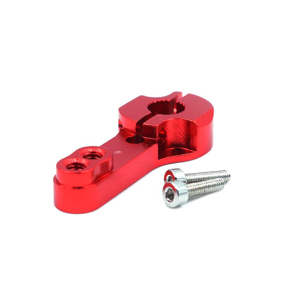 WANGCL 5PCS 25T Servo Horn Alluminio Servo Horn Arm 28mm Per 1/10 RC