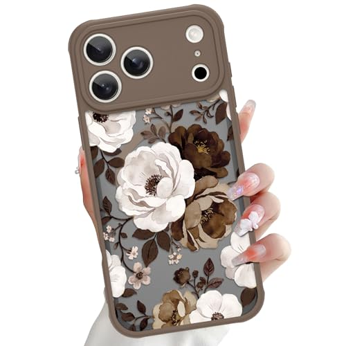 Coque iPhone 17 Pro fleurie MagSafe pour le quotidien des femmes