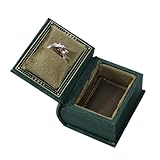 Soporte para anillos de boda con cierre magnético, para cumpleaños, mujeres, hombres, viajes, Navidad, compromiso y pedida de boda
