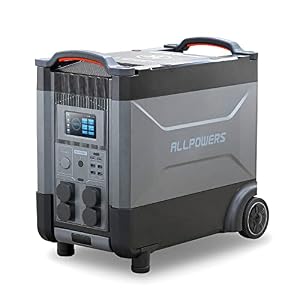 ALLPOWERS R4000 Tragbare Powerstation für Wohnmobil & Notstromversorgung