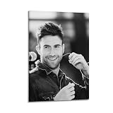 LMJUSNEFNC Poster mit männlichem Sänger, Adam Levine, 