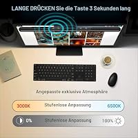 Quntis Monitor Lampe 52cm Monitor Light Bar Touch Control Auto-Dimmen – Ansicht 5