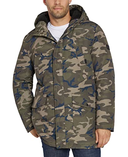 Image of Sean John Men's Sean John Men's Sherpa Trimmed Parka