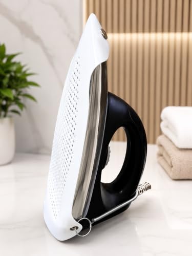 Image of Ironing Shoe Cover | Teflon Iron Sole Protector | Ironing Accessory | Safe Slip-On Cover for Electric Steam & Dry Irons | Universal Size