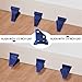 Socpuro 40 Pack Flooring Spacers, Laminate Wood Flooring Spacer Tool with 1/4” & 1/2” Gap, Flooring Installation Spacers for Vinyl Plank, Hardwood, LVT, Laminate Floor Installation