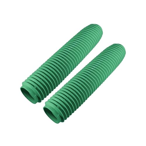Manchon de fourche moto vert idéal pour les sorties tout-terrain en KLR650