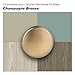 Richelieu Hardware BP790128CHBRZ Candiac Collection 5 1/16-inch (128 mm) Center-to-Center Champagne Bronze Traditional Curved Cabinet and Drawer Pull Handle for Kitchen, Bathroom, and Furniture