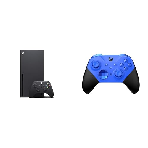 Xbox Series X + Elite Core wireless controller blue