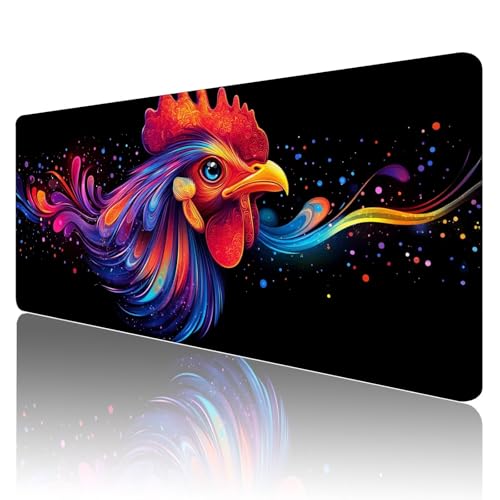 Tapis de souris gamer XXL 1200x600 ciel étoilé imperméable pour bureau PC