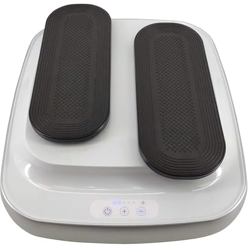 Identités, Simulateur de Marche, Exerciseur de Jambes Électrique, Marche Assise, Stimuler Jambes et Cœur, Idéal pour Sénior, Appareil ultra-silencieux, Télécommande Sans fil