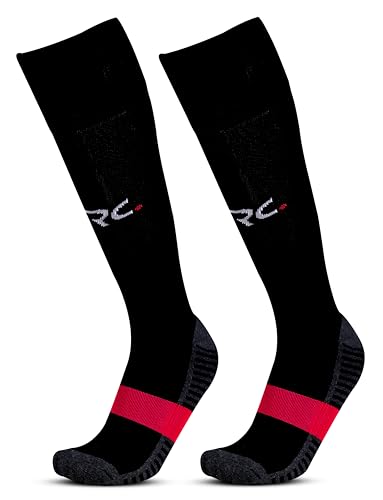Image of RC. ROYAL CLASS Football Socks -Knee High Unisex, Cushioned Sole, Hi-Performance, Breathable, Cotton,Ventilated,Moisture Wicking,Anti-Odour,Uniform, Football /Soccer Socks For Kids to Adults-Pack of 1