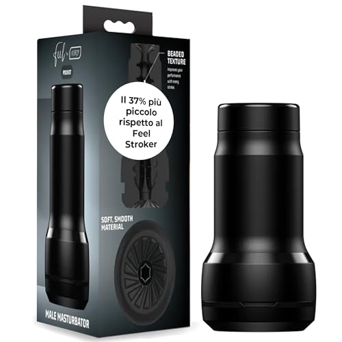 KIIROO Pocket Stroker Compact – Masturbatore Uomo – Compatto, Discreto e Facile da Trasportare