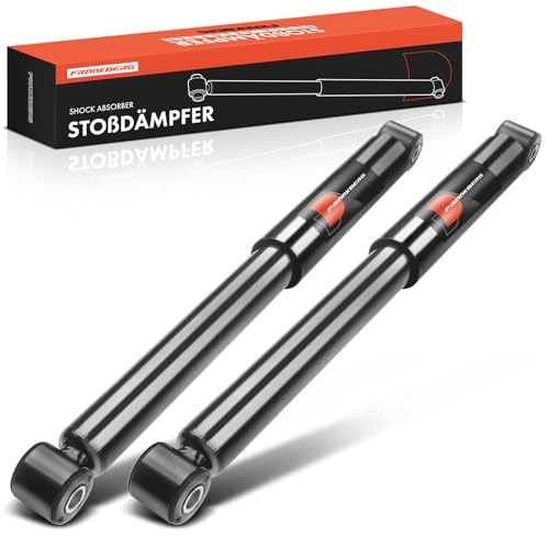 Frankberg 2x Stossdämpfer Stoßdämpfer Hinten Links Rechts 514mm Gasdruck Kompatibel mit Golf IV 1J1 B.o.r.a Variant 1J6 A3 8L1 Replace# 343310,1J0513025AL