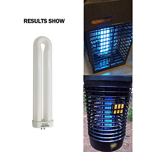 Dajooron 15 Watt Bug Zapper Replacement Bulb For Flowtron Bk-15D (Bf-35), Black Flag 15-Watt Bz-15 (Bb-15Wht), Stinger Uv15, Fp15, Tz15 (B1515-4), T6, T8, T9 #TOP2