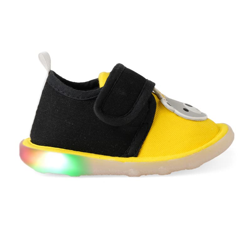 CHIU Super Stylish and Comfortable LED Shoes for Baby Boys & Unisex - BlackRed 3 41LN+iC0t7L