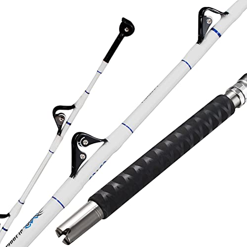 FISHAPPY Saltwater Offshore Straight Butt Heavy Trolling Fishing Rod...