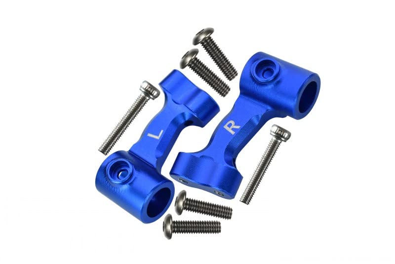 GPM for Arrma Talion/Limitless/KRATON Upgrade Parts Aluminum Rear Body Post Mount - 2Pc Set Blue