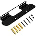 Dinghosen Soundbar Wall Mount for Sonos Beam Wall Mount Bracket Compatible with Sonos Beam Gen 1 Gen 2 Mount, Black