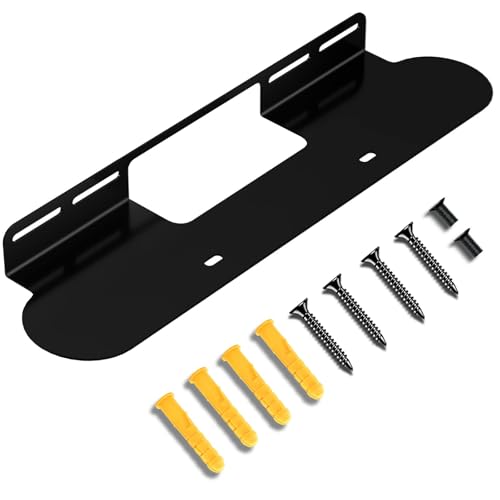 Dinghosen Soundbar Wall Mount for Sonos Beam Wall Mount Bracket Compatible with Sonos Beam Gen 1 Gen 2 Mount Black