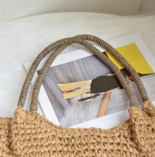 Lightweight Straw Bag for Women, Straw Beach Bag Tote Bag, Large Woven Tote Straw Bags, Summer Beach Rattan Handbag4