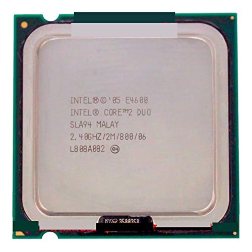 ONWEBAYK CPU c 2 Duo E4600 Processor 2.40GHz 2M 800MHz Dual-Core Socket 775 Speedy Ship Out