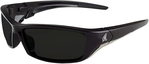 Edge SR116 Reclus - Gafas de seguridad envolventes antiarañazos antideslizantes UV 400 grado militar cumple con ANSIISEA y MCEPS 504 pulgadas de