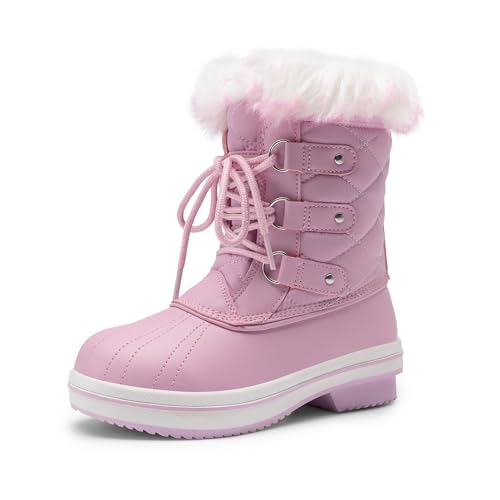 DREAM PAIRS Cozy Kids Snow Boots