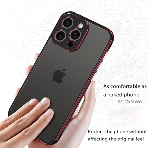 Coque iPhone 17 Pro Max rigide pare-chocs métal et protection objectif bleu - 7