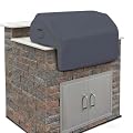 Built-in Grill Cover for Napoleon Built-in 700 Series 32 RSIB, Water-Resistant Heavy Duty Outdoor Kitchen Grill Cover Drop-in Gas Grills,B-Grey