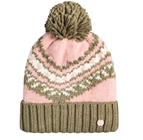 Bonnet Roxy Hateya femme noir tricoté chaud pour l'hiver