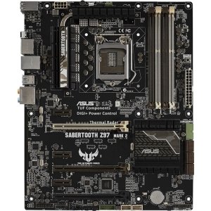 ド、モラ TUF SABERTOOTH Z97 MARK 2 Desktop Motherboard - Intel Z97 Express
