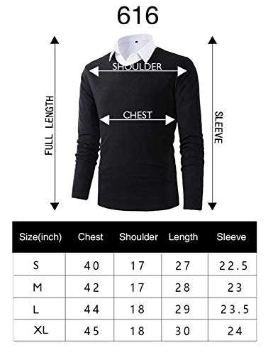 Mens Casual Slim Fit Basic Designed V-Neck Pullover Sweater - Image 4