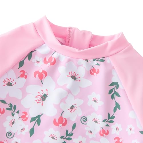 Image of UMELOK Baby Girl Swimsuit Infant UPF 50+ Bathing Suit Size Months