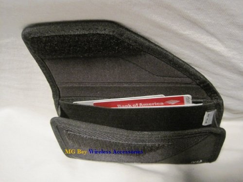 Nite Ize Black Extended Sideways Horizontal Rugged Heavy Duty X-Large Case Cover W/Durable Fixed Belt Clip Fits Verizon Motorola Droid Razr Hd Xt926 Maxx /Ultra Xt1080 Otterbox Commuter / Defender #TOP5