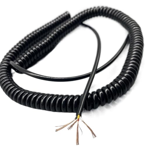 Cable eléctrico retráctil antitirones de 4 bases de cobre para evitar cortes de señal 3
