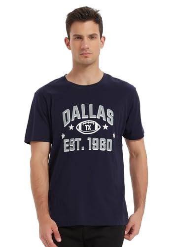 Mens City Classic Football Player Soft Cotton Athletic Tee T-Shirt2