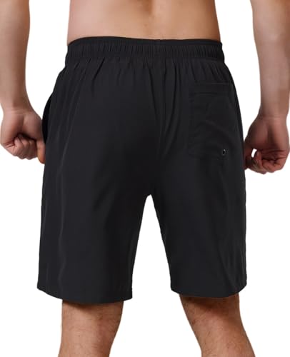 TTZ Mens 9" Swim Trunks UPF 50+ with Compression Liner3