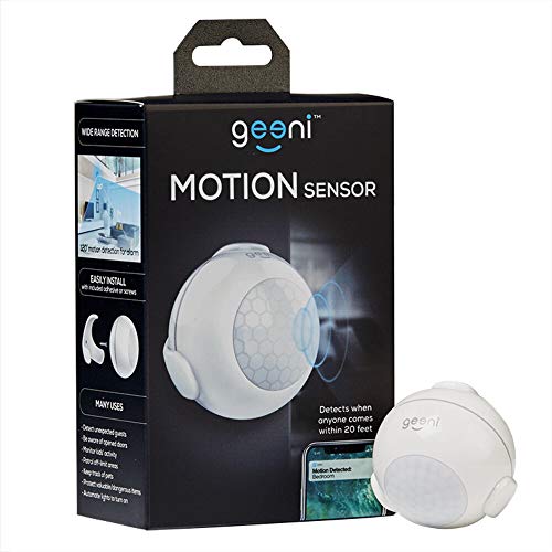 Geeni Wi-Fi Smart Motion Sensor, No Hub Required, White