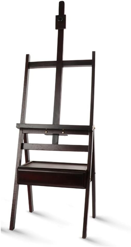 Drawer Sketching Back Support Folding Easel Wooden Storable Box Oil Painting Easel