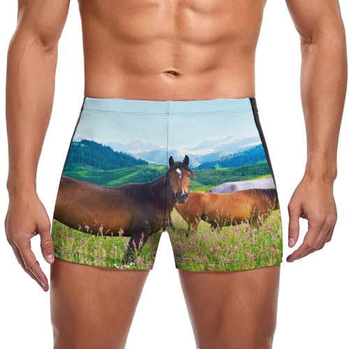 Swim briefs homme boxer de bain anti frottement séchage rapide