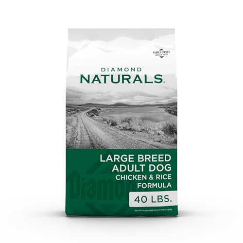 Best Chicken and Rice Formula Diamond Naturals Adult Large Breed Real Meat Recipe