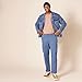 Amazon Essentials Men's Straight-fit Cargo Pant, Indigo Blue, 42W x 29L