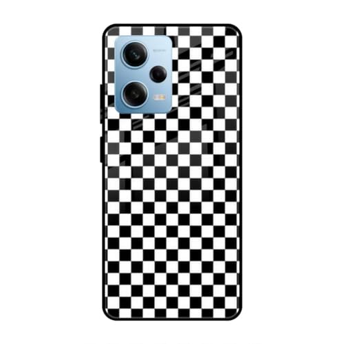 Image of SmashItUp Multicolour | Black and White Designer Printed TPU Metal Case Mobile Back Cover for Redmi Note 12 Pro 5G