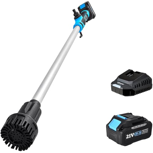 Cordless Stick Water Transfer Pump, 720GPH/32FT Head, Included 4000mAh 21V Battery & 2A Fast Charger, Compatible with 18V Makita Battery for Garden, Pool, RV, Boat, Deep Well Draining